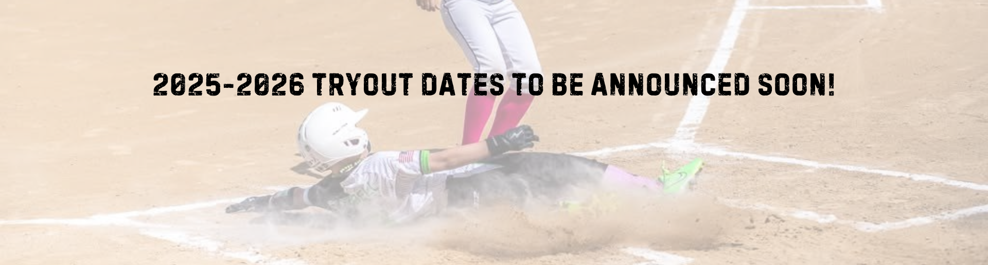 2025-2026 Tryout Dates